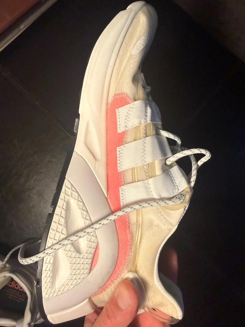 Adidas Men’s Size 10 2019 LXCON Solar Red/Cloud White /Crystal White EH